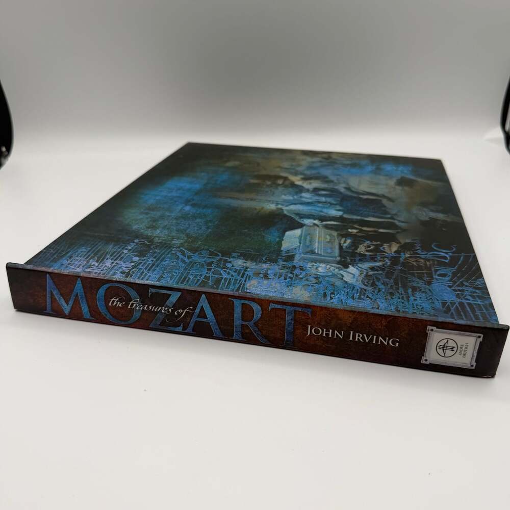 The Treasures of Mozart Hardcover Book by John Irving, CD NOT Included